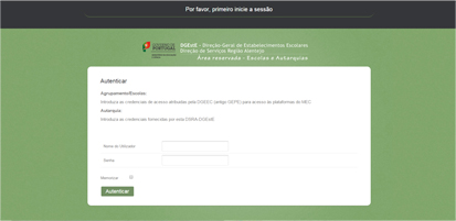 Área Reservada a Escolas e Autarquias